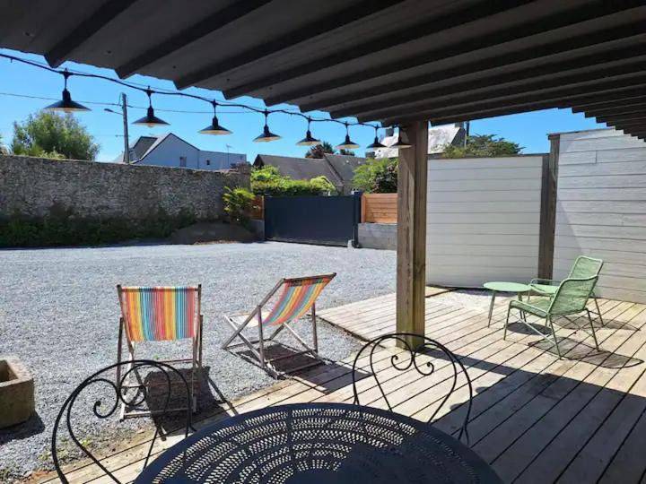 Appartement Moderne Avec Terrasse - Proche Mer Agon-Coutainville Luaran gambar